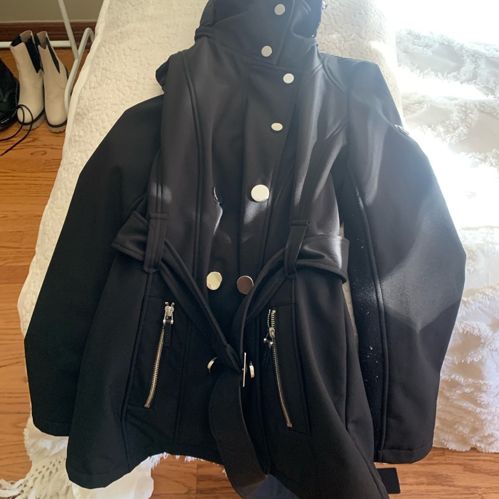 Calvin Klein Black Waterproof Peacoat